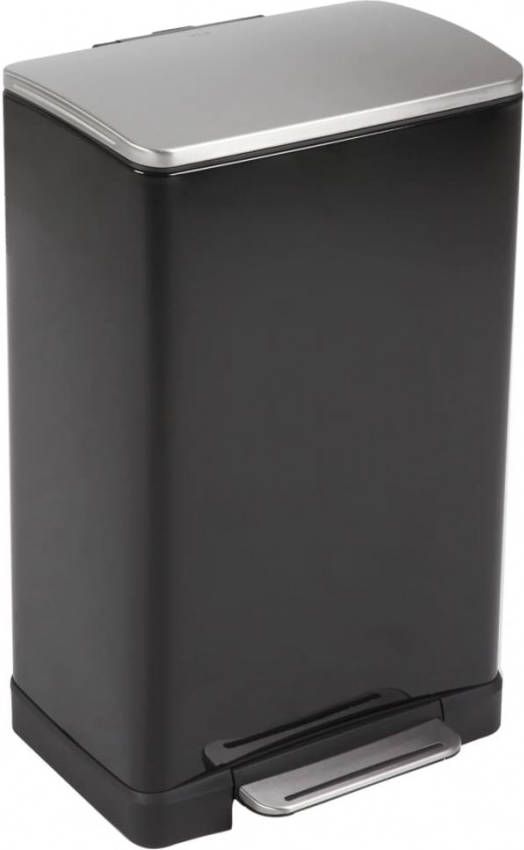 EKO Afvalbak met pedaal E-Cube rechthoekig 40 l