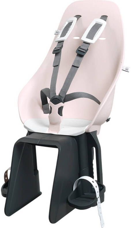 Urban Iki fietsstoeltje achter met bagagedragerbevestiging Sakura Pink/Shinju White