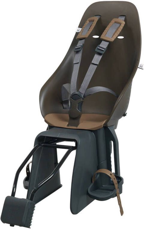 Urban Iki fietsstoeltje achter met framebevestiging Koge Brown/Kurumi Brown