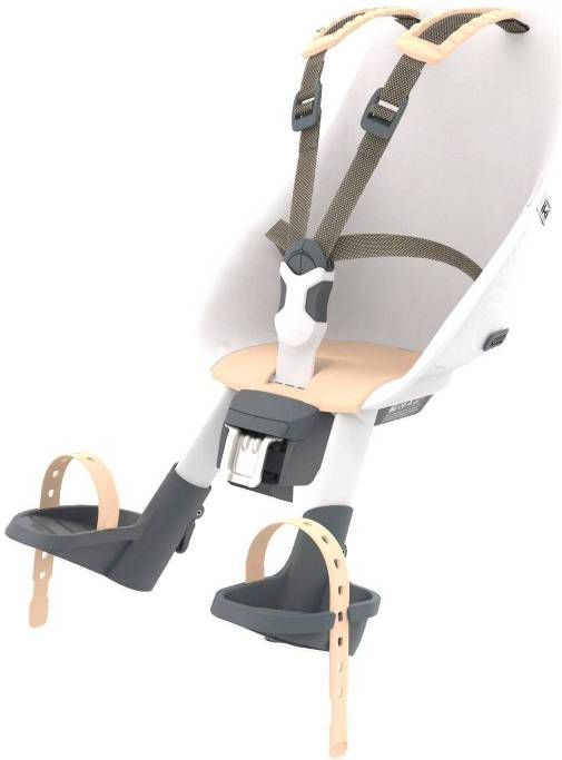 Urban Iki fietsstoeltje voor wit beige